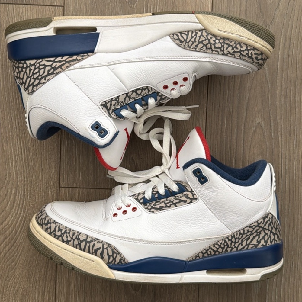Nike Air Jordan 3 OG True Blue 2016 - Size 11 - No Box - Excellent Condition